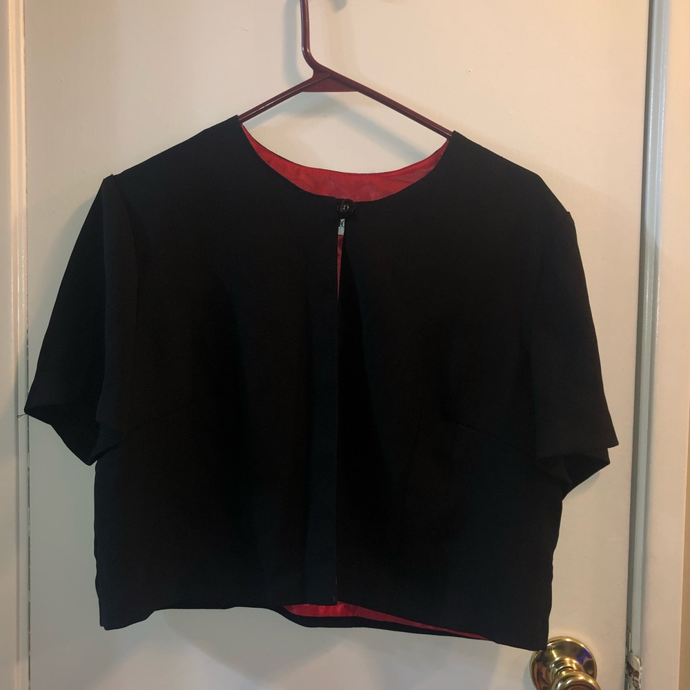 Ronni Nicole by Ouida Open Crop Top Cover Up